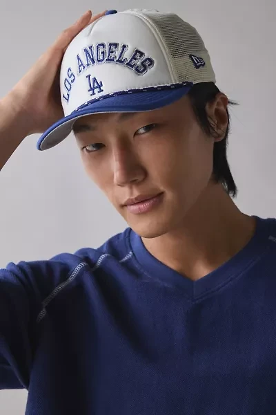 New Era 9FORTY MLB Los Angeles Dodgers Mesh Trucker Hat