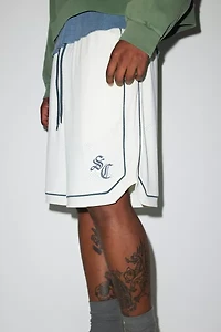 Standard Cloth Longline Mesh Basketball Short