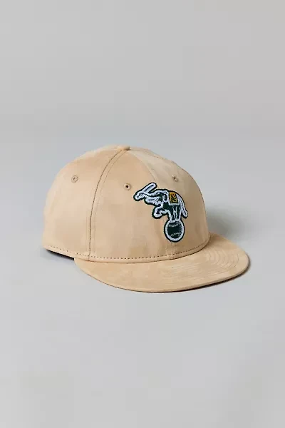 New Era Retro Crown 9FIFTY MLB Oakland Athletics Suede Hat