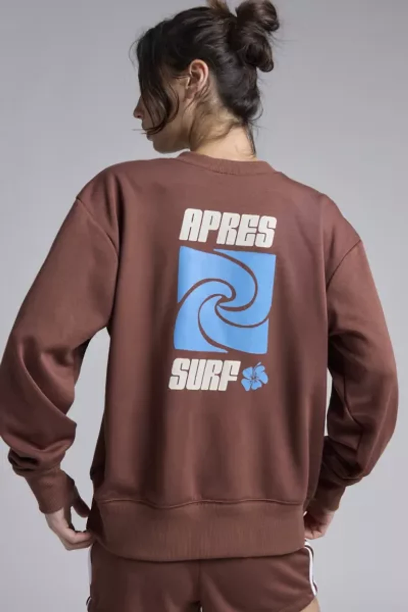 Dippin’ Daisy’s x Save Our Surf Apres Graphic Crew Neck Pullover