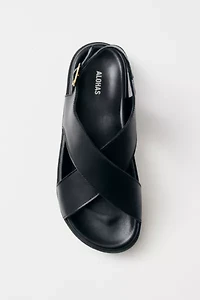 ALOHAS Nico Leather Slingback Sandal