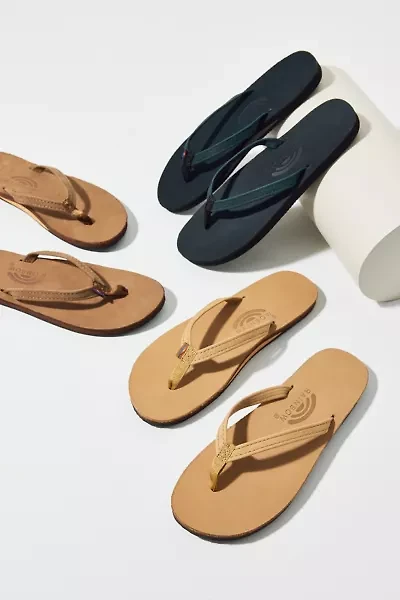 Rainbow Women's Narrow Strap Flip Flop Sandal