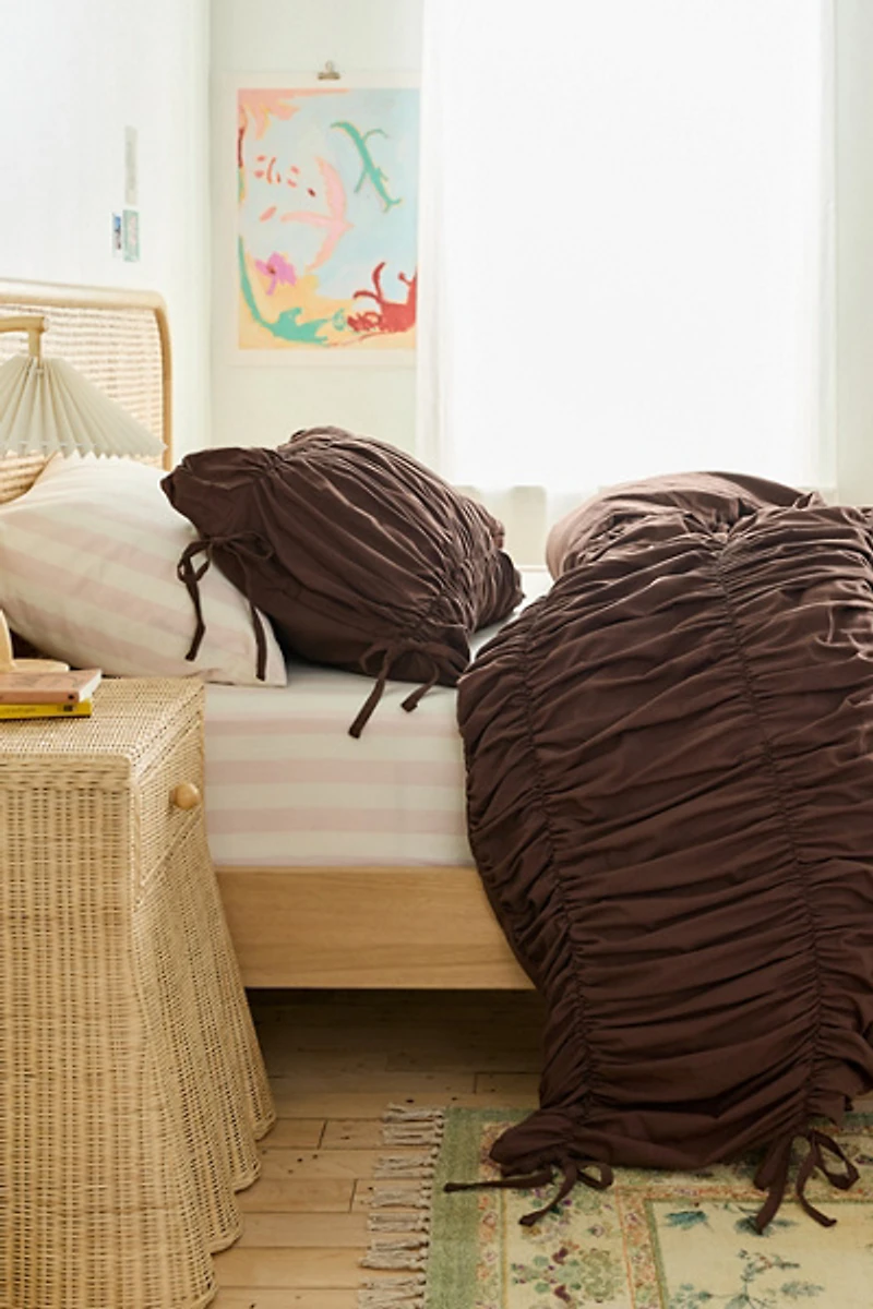 Melody Ruched Core Duvet Cover