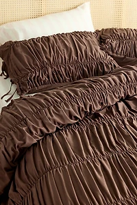 Melody Ruched Core Duvet Cover