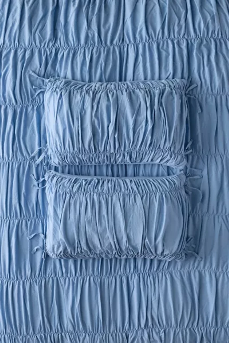 Melody Cinched Core Sham Set