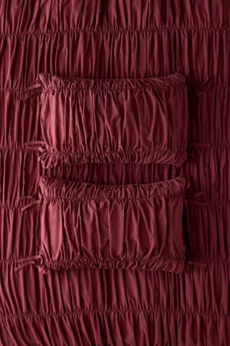 Melody Cinched Core Sham Set