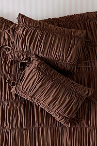 Melody Ruched Core Sham Set