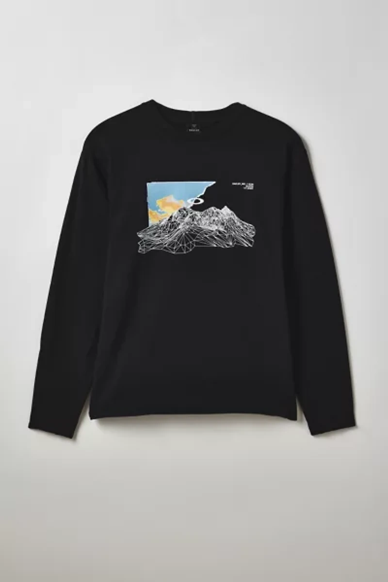 Oakley Wired Mtn Scape Graphic Long Sleeve Tee