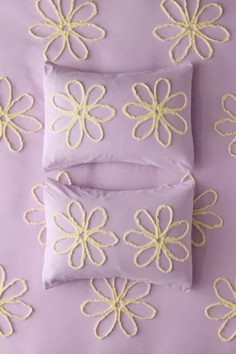 Daisy Tufted Core Sham Set