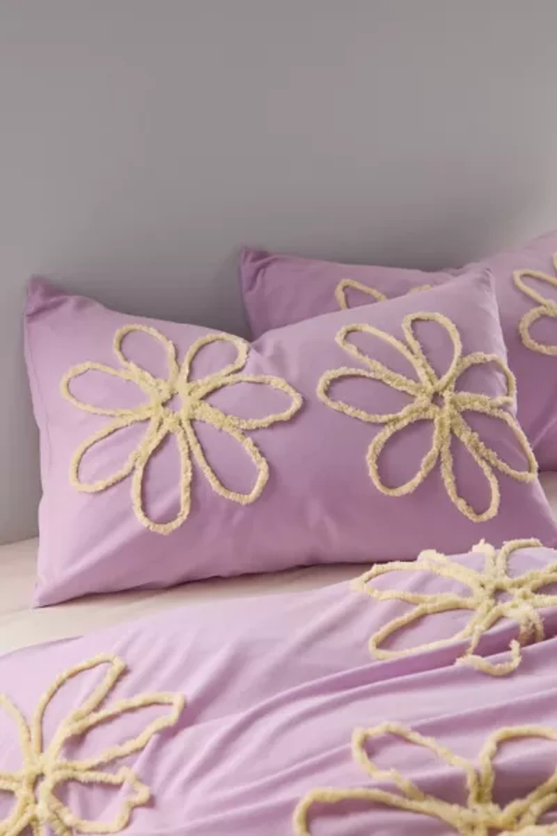 Daisy Tufted Core Sham Set