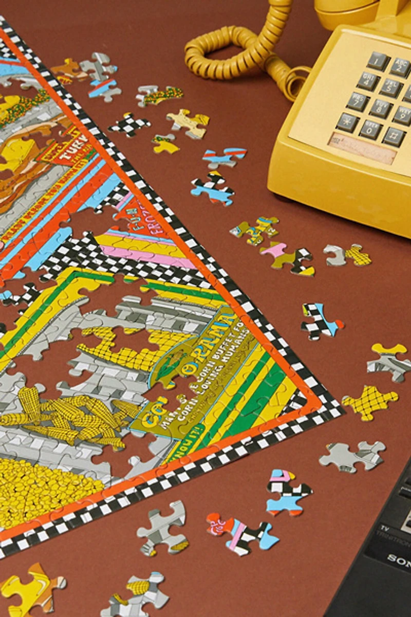 Le Puzz TV Dinner Jigsaw Puzzle
