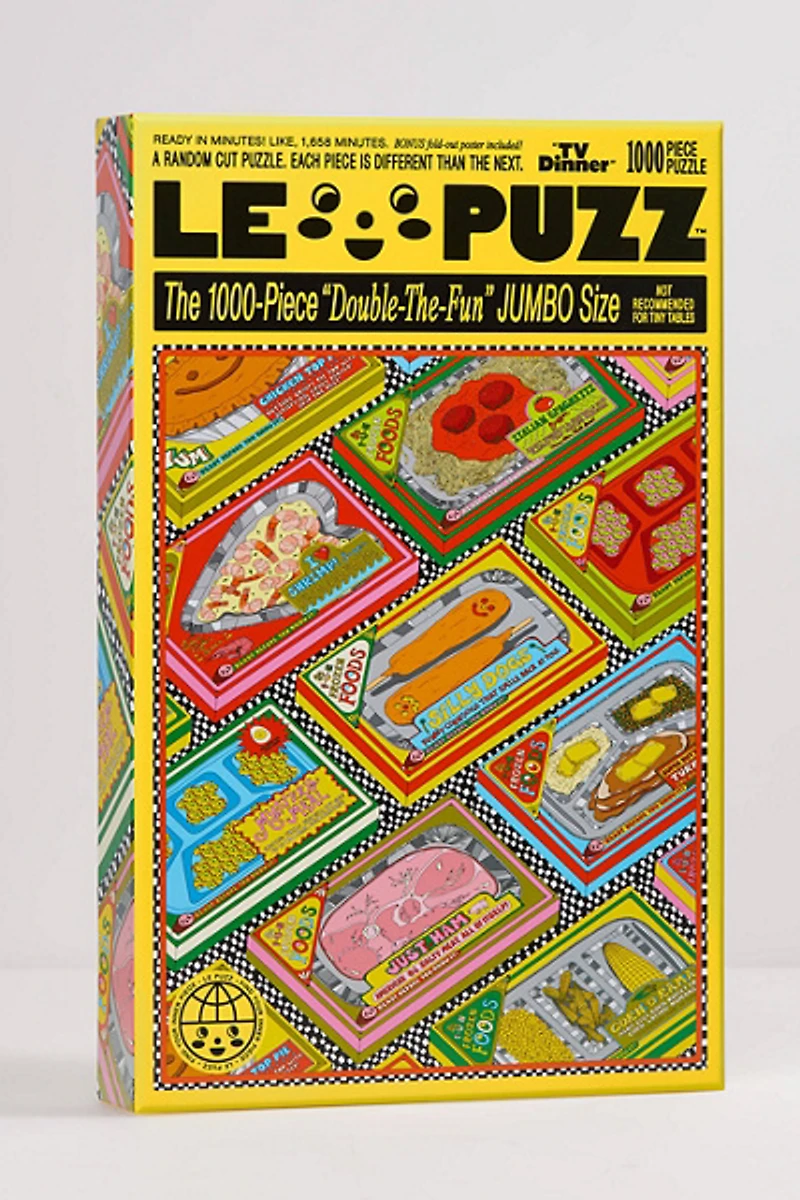 Le Puzz TV Dinner Jigsaw Puzzle