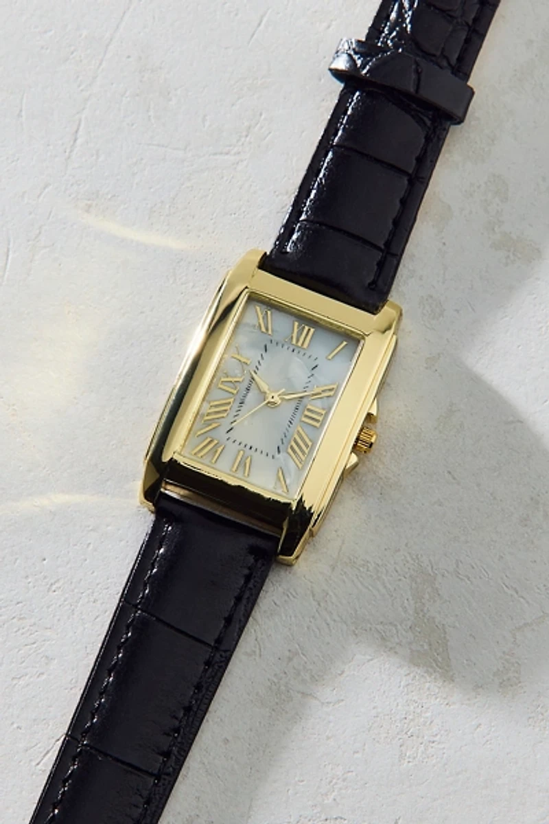 Otis Croc Texture Band Watch