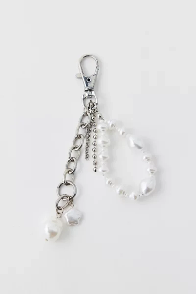 Pearl Charm Keychain