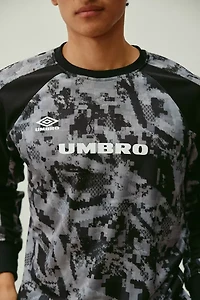 Umbro Printed Long Sleeve Jersey Tee