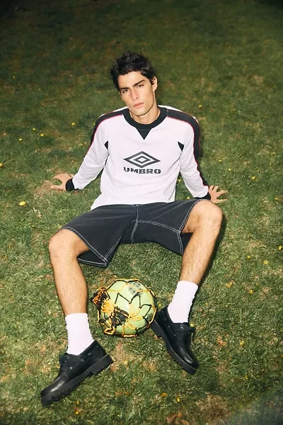 Umbro Paneled Long Sleeve Tee