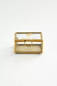 Citrus Spritz Cocktail Printed Glass Trinket Box