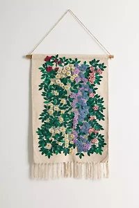 Living Floral Yarn Wall Hanging