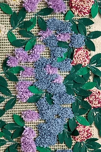 Living Floral Yarn Wall Hanging