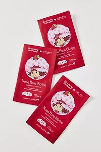 Célavi X Strawberry Shortcake Nose Pore Strip Set