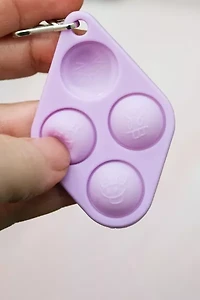 Pop Button Toy Keychain