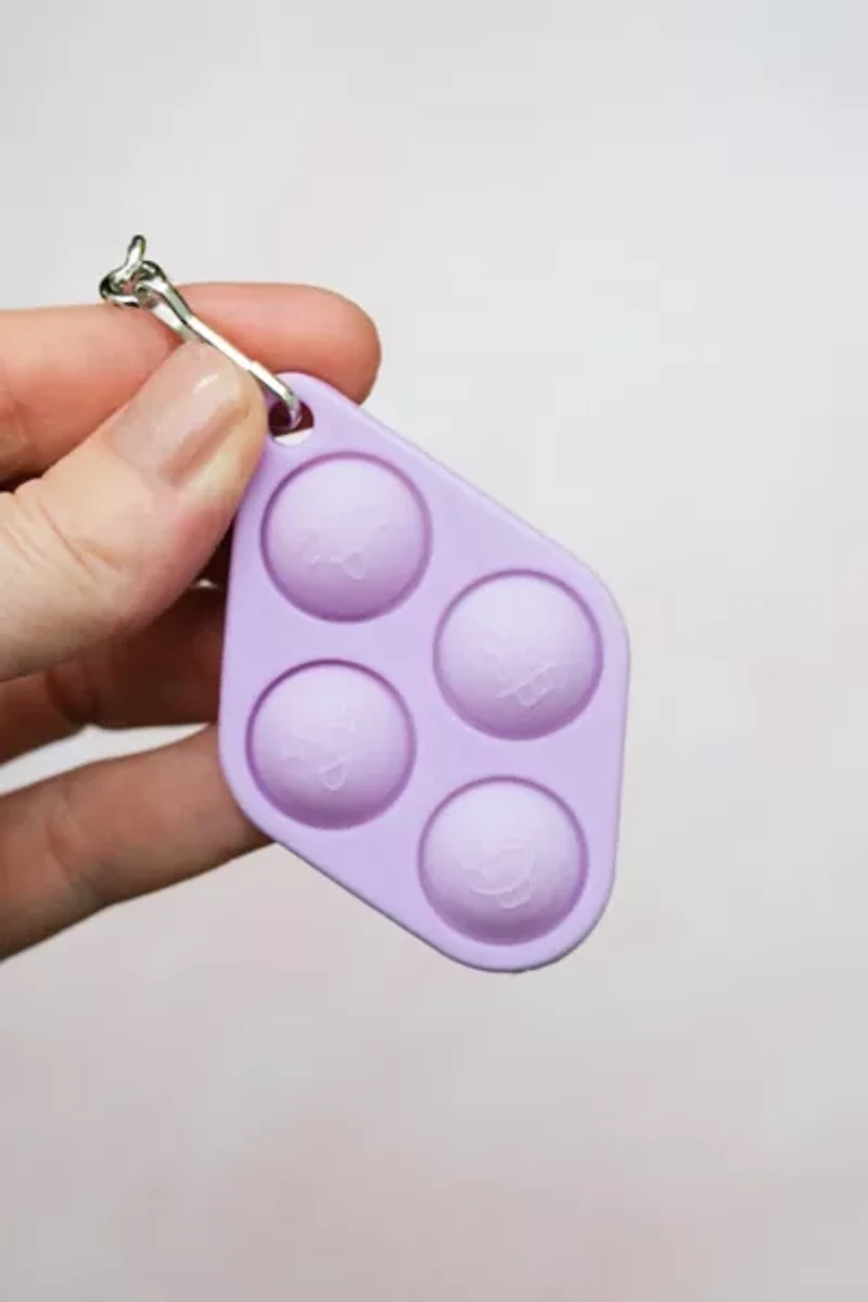 Pop Button Toy Keychain