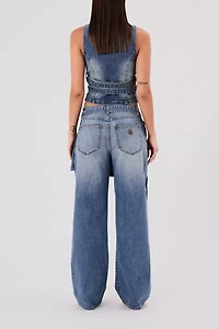 Abrand 95 Mid Baggy Skirt Jean