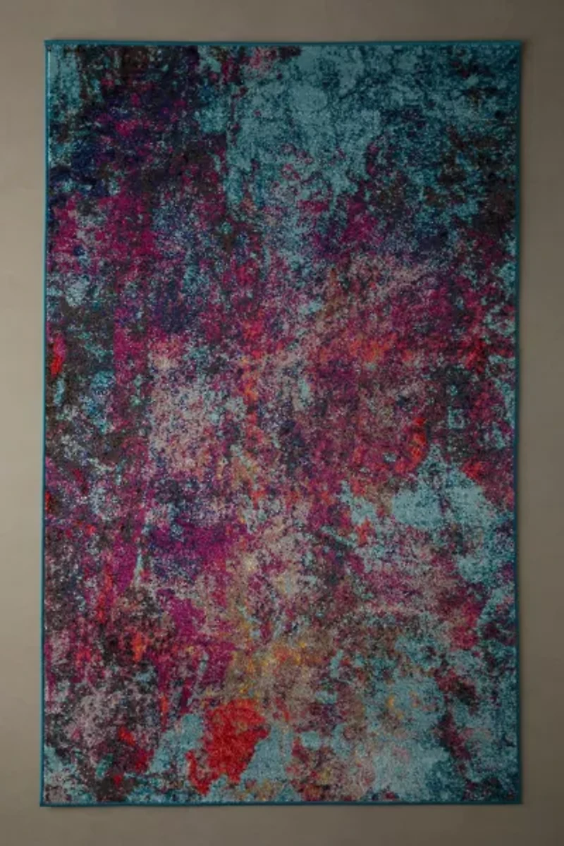 Santos Colorful Abstract Tufted Rug