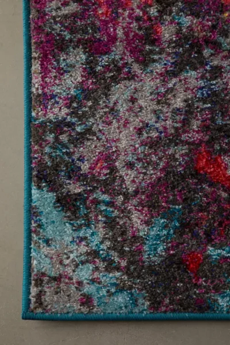 Santos Colorful Abstract Tufted Rug