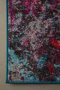Santos Colorful Abstract Tufted Rug