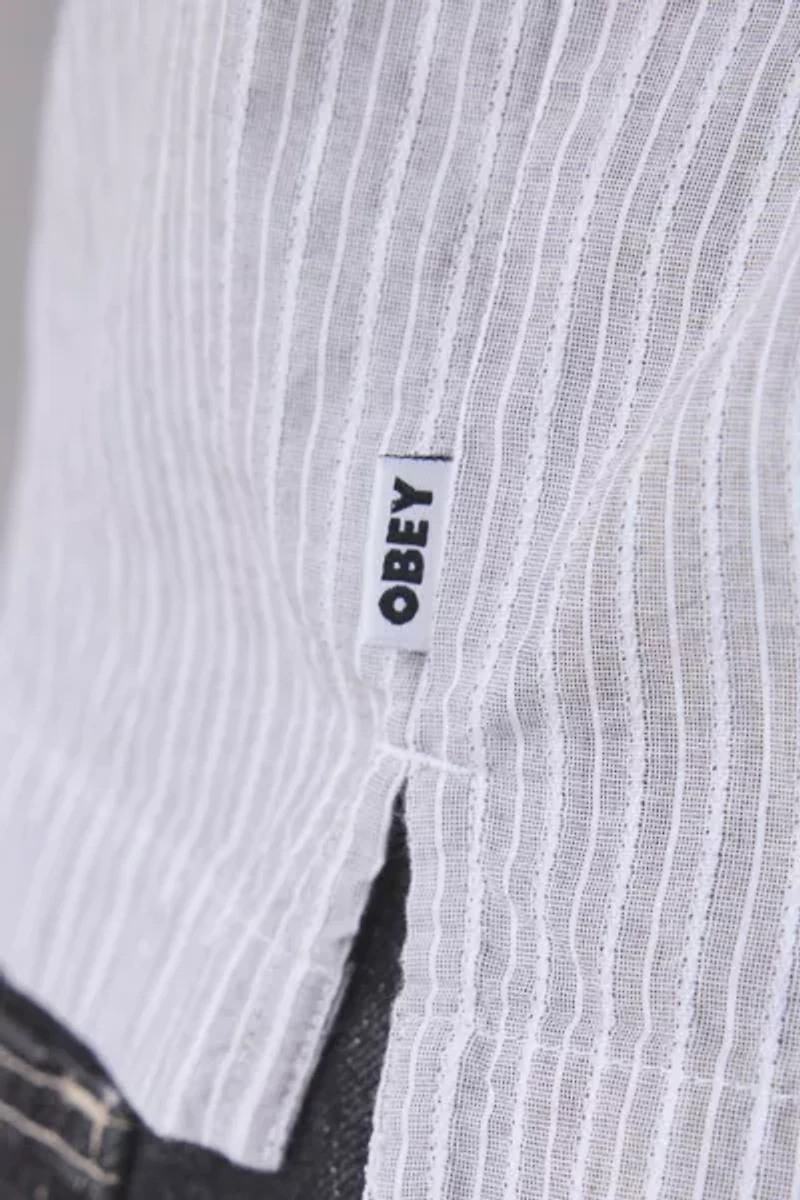 OBEY Reducer Woven Short Sleeve Shirt