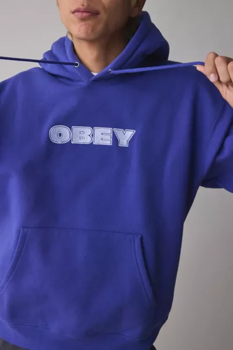 OBEY Access Logo Hoodie Sweatshirt