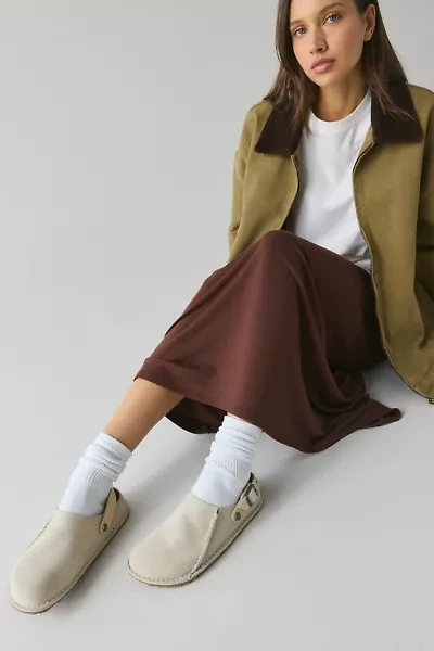 Birkenstock Women's Lutry Premium Suede Clog