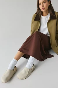 Birkenstock Women's Lutry Premium Suede Clog