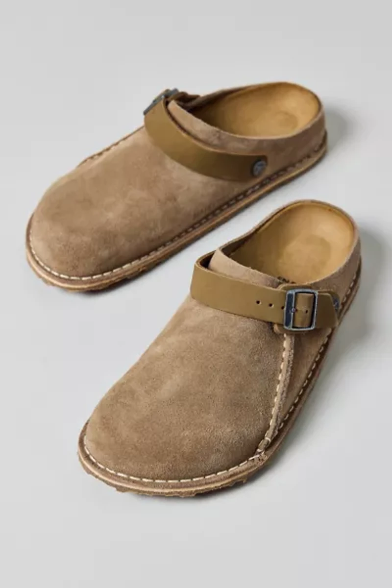 Birkenstock Women's Lutry Premium Suede Clog