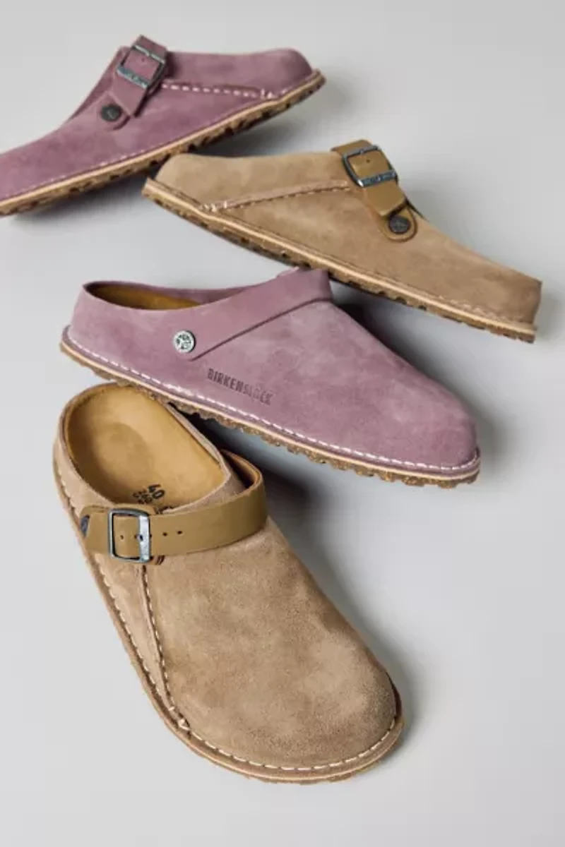 Birkenstock Women's Lutry Premium Suede Clog