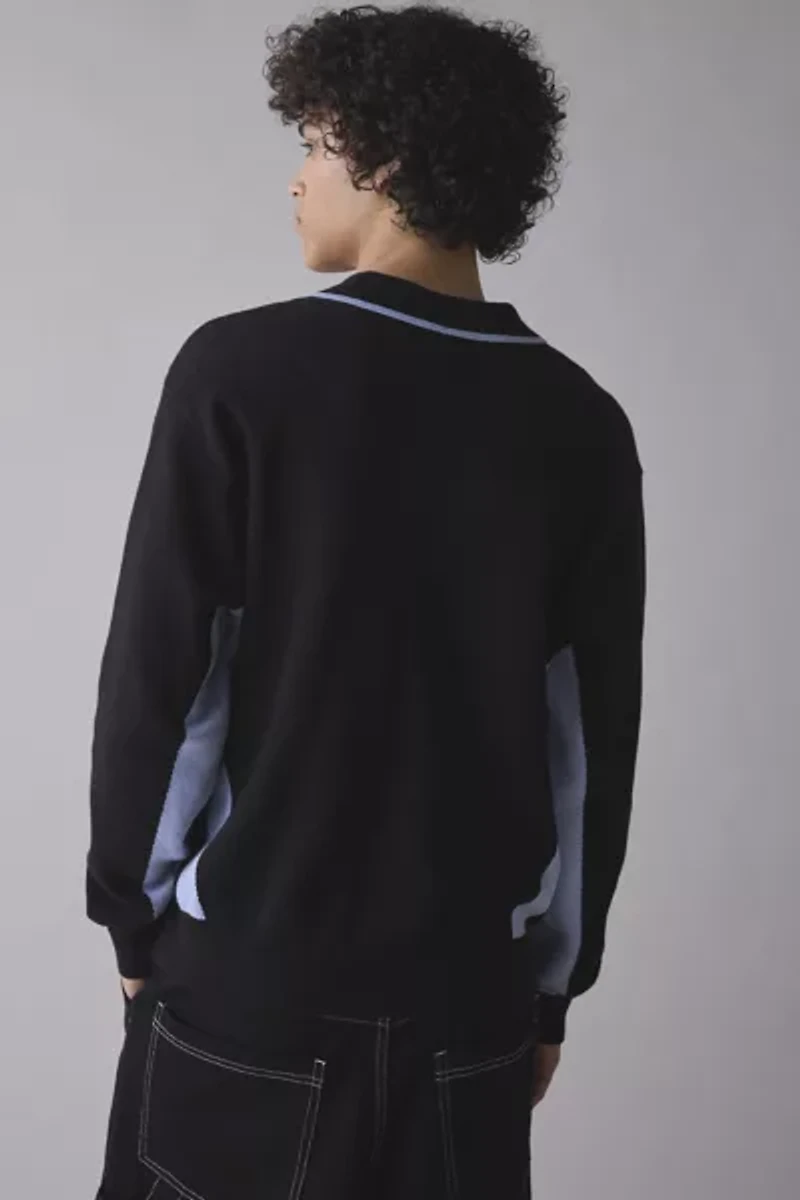 OBEY Soccer Logo Polo Sweater