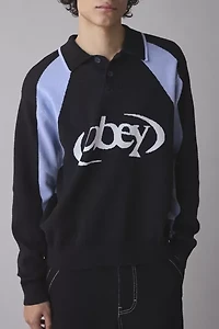 OBEY Soccer Logo Polo Sweater