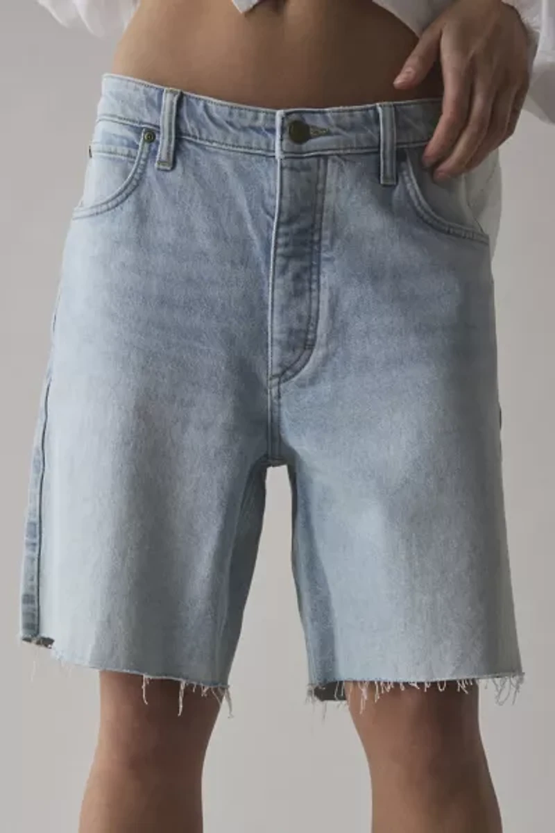 Lee Mid-Rise Slouch Bermuda Denim Short