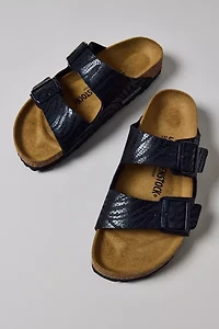 Birkenstock Women's Arizona Synthetics Silky Zebra Sandal