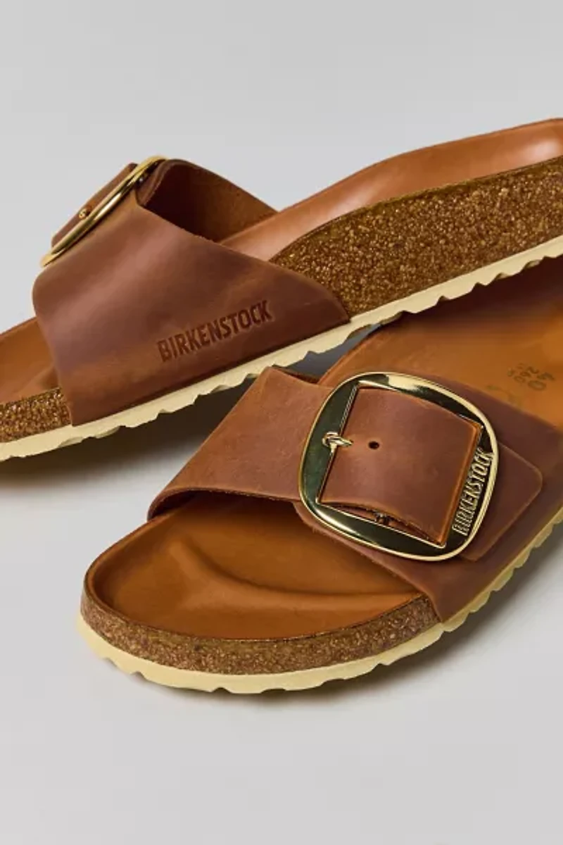 Birkenstock Women's Madrid Big Buckle Leather Sandal