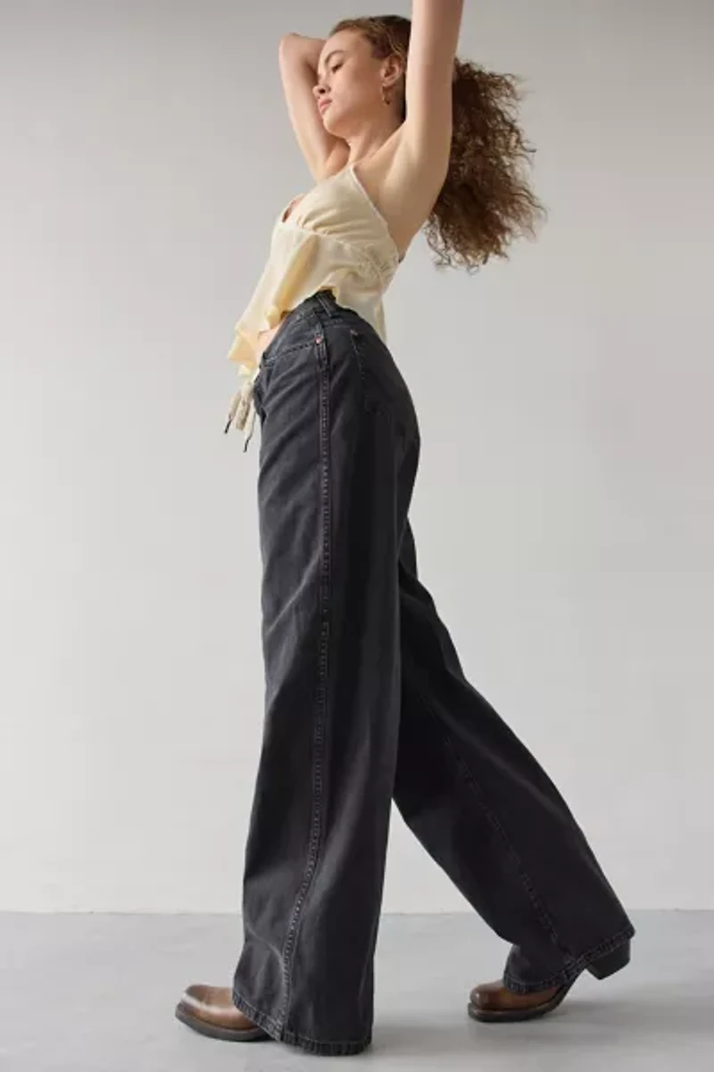 Wrangler Tie-Front Loose Jean