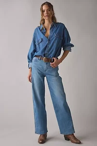 Wrangler Mid-Rise Loose Straight Jean