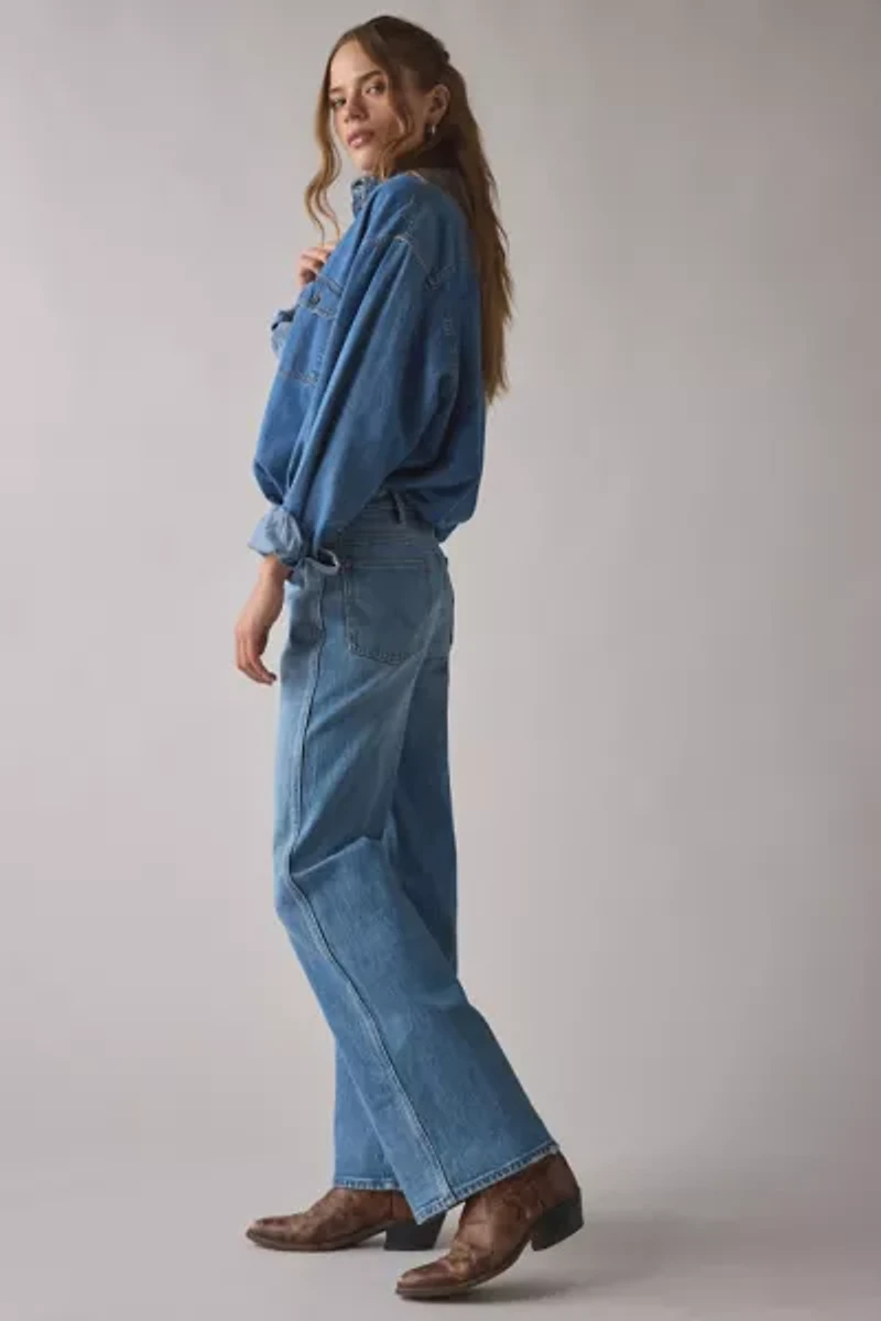 Wrangler Mid-Rise Loose Straight Jean