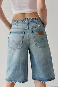 Wrangler High-Rise Relaxed Denim Jort