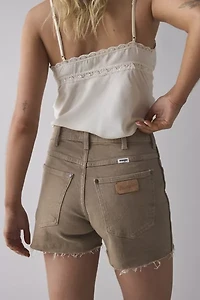 Wrangler High-Rise Relaxed Denim Short