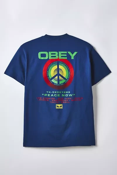 OBEY Peace Target Graphic Tee