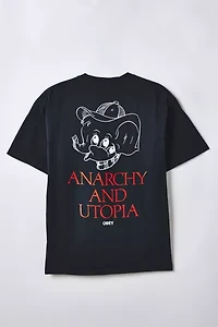 OBEY Anarchy & Utopia Graphic Tee