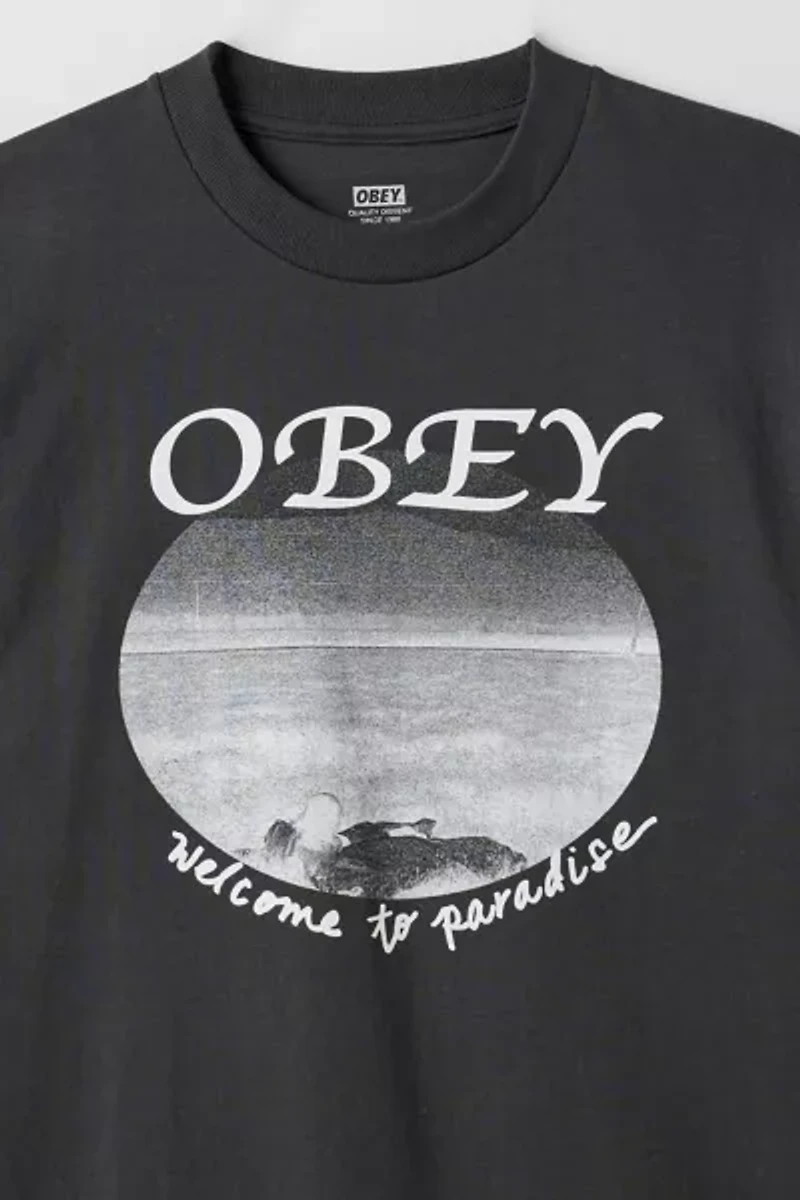 OBEY Welcome To Paradise Graphic Tee