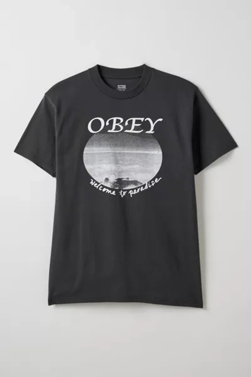 OBEY Welcome To Paradise Graphic Tee